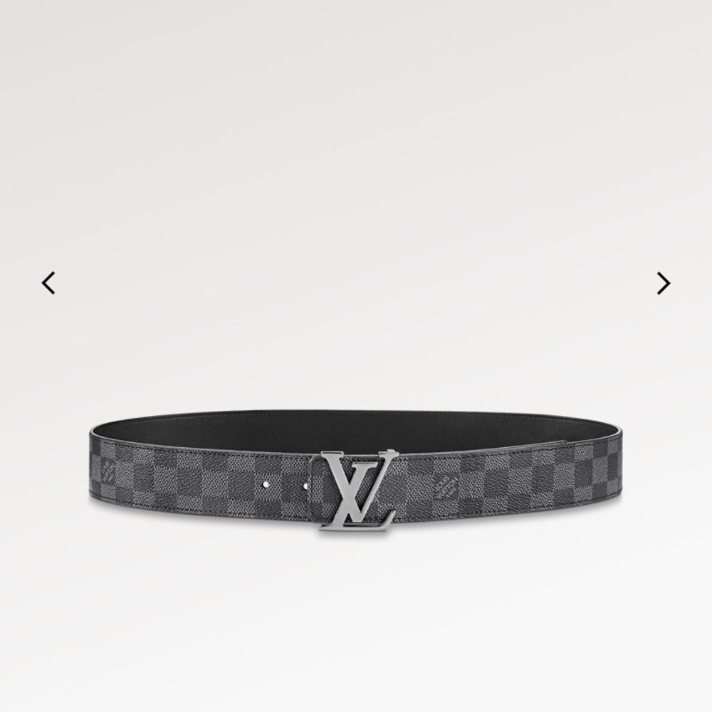 Mens Louis Vuitton belt size 105 cm